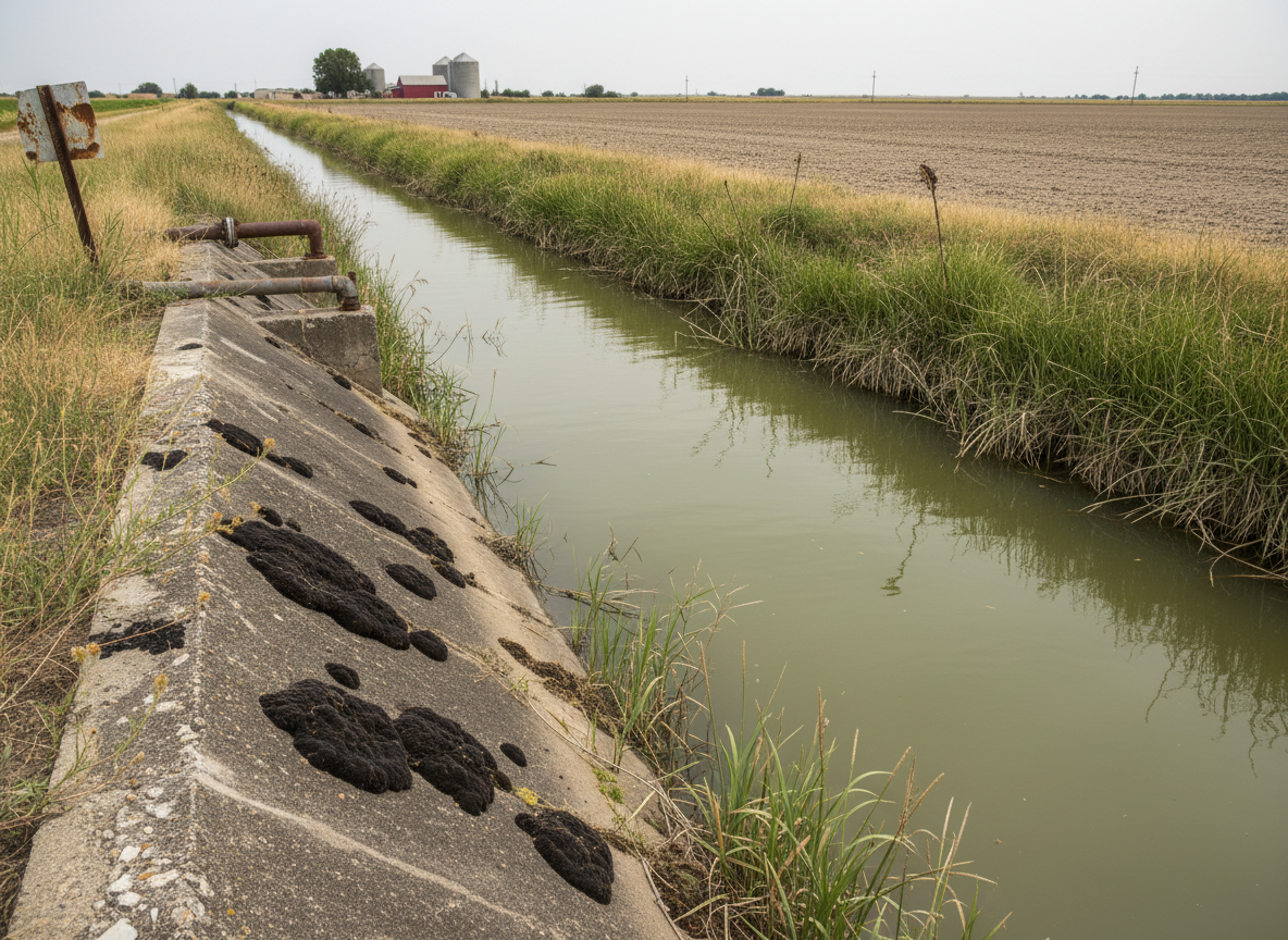 Mold Risks Near Edison Agricultural Irrigation Canals