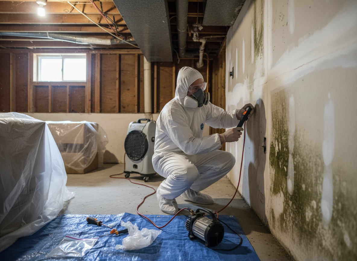 Mold Inspection near Me in EDISON, CA